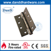 SS304 Bisagra de puertas resistente a fuego antiguo de latón para edificios residenciales-DDS001-4X3X3