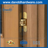 Ajuste de 180 grados Bisagra de acero inoxidable Servicio medio 3D Bisagra oculta para puertas de madera de swing-DDCH012