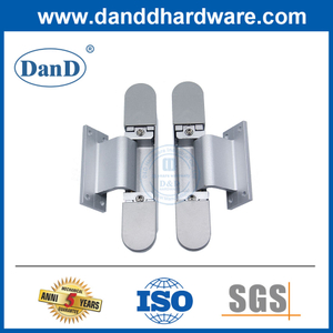 Aleación de zinc aleatable bisagra oculta aluminio puerta oculta bisagras-ddch017