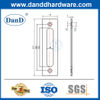 Hardware de puerta de granero cuadrado deslizante de acero inoxidable plateado Puerta de granero Tireos-DDBD103