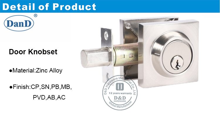 Puerta de entrada Lock-DDLK030-D y D Hardware