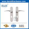 Manija de la palanca de la puerta del orificio de la llave del acero inoxidable con la placa posterior larga-DDTP007