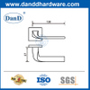 Tipos de manija de la puerta Manijas de puertas de madera cuadradas de acero inoxidable sólido-DDSH055