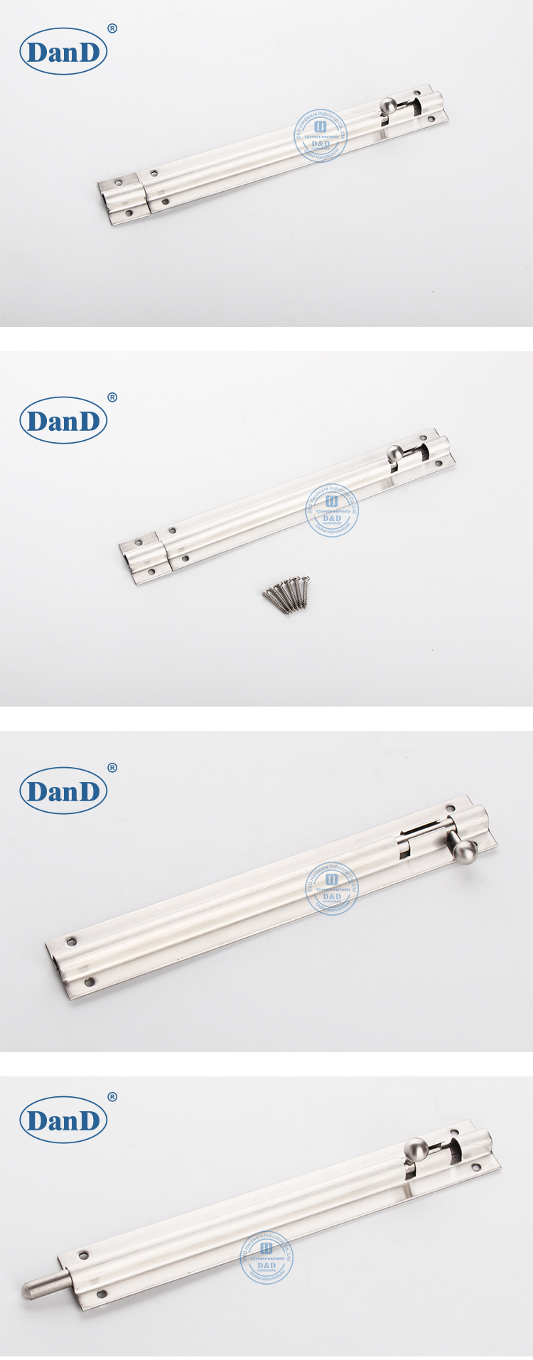 pestillo de perno de barril cerrable