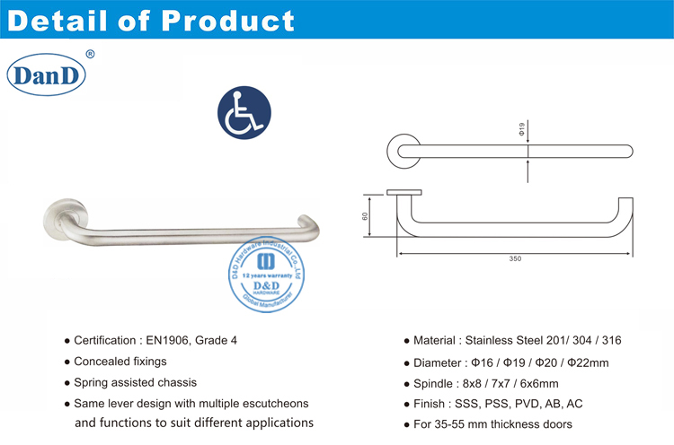 Puertas decorativas Handles-D y D Hardware