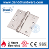 Bisagra de puerta compuesta de acero inoxidable de 4 pulgadas 304 con certificación UL-DDS001-FR-4X4X3