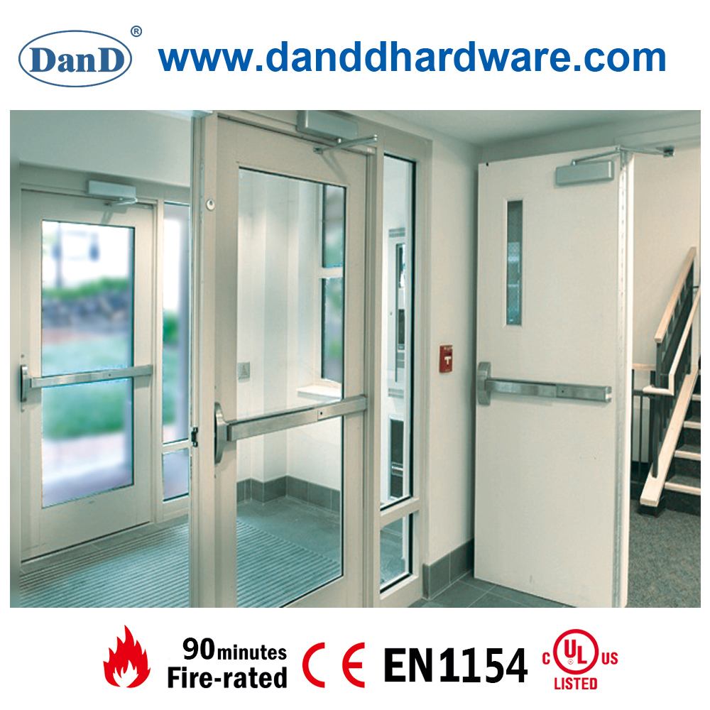 CE EN1154 Aluminio ajustando la puerta de fuego cargada de primavera Closer-DDDC015