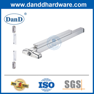 Hardware de puerta de salida comercial Hardware de acero inoxidable y aluminio Barra de pánico de 3 puntos DDPD307
