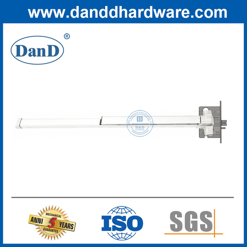 Ansi Ul Mortice Lockset Salida de emergencia Barra de empuje Barra de mortaja Barra de pánico para puertas-DDPD039