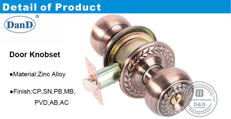 Puerta de entrada Lock-DDLK057-D y D Hardware