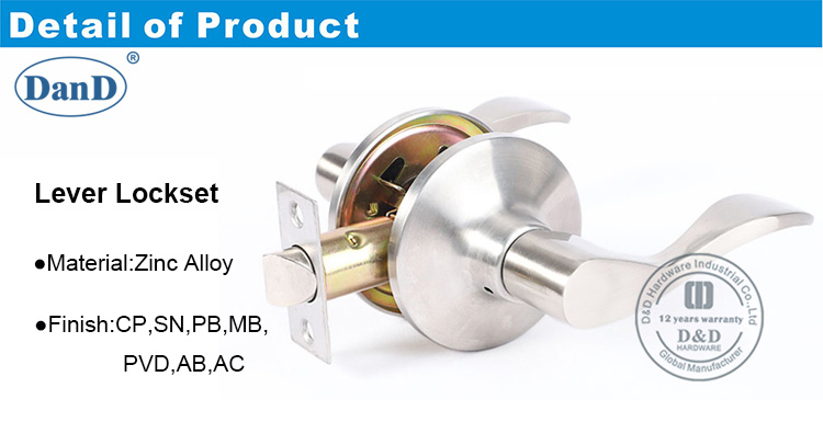 Palanca de la puerta Lock-DDLK069-D y D Hardware