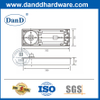 Puerta de vidrio ancho de servicio pesado Bisagra Spring-DDFS322