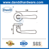 Manejo de palanca sólida de puerta comercial SS304 Manijas de puerta de entrada para Euro Market-DDSH052