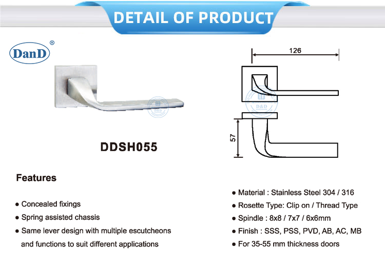 Manijas de las puertas de madera