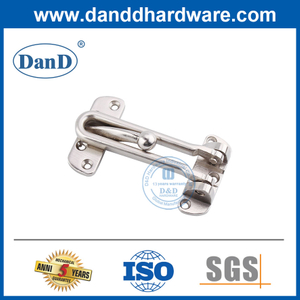 Guardia de la puerta de metal de níquel satinado Guardia de la aleación de aleación de zinc para Home-DDDG001