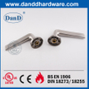 Moderno SS304 DOBLE PUERTA DE PUERTA PUERTURA MANGAR EN ROUND ROSE-DDSH022