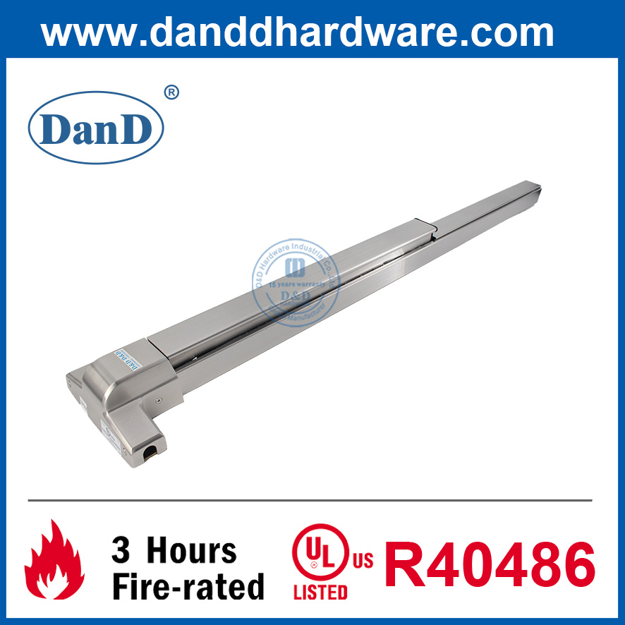 Puerta de la barra de empuje de pánico con hardware de pánico de acero inoxidable Salida de pánico Dispositivo-DDPD004