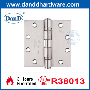 Las bisagras de la puerta de acero inoxidable con clasificación de incendio en la lista de UL, bisagras de la puerta dentro de la puerta-DDS002-Fr-4.5x4.5x3