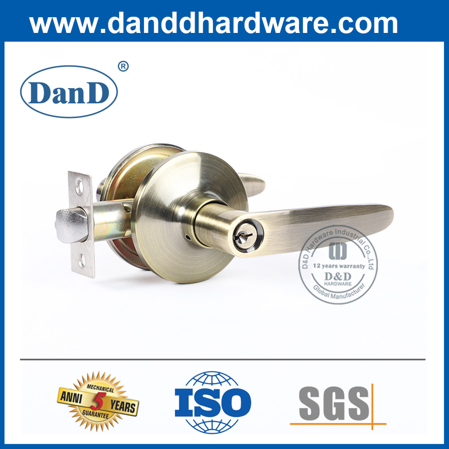 Lockset de la manija de la palanca de los proveedores de China para la entrada de la puerta-DDLK073