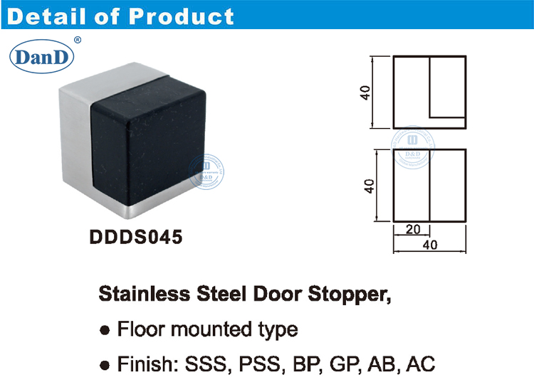 Tope de puertas de seguridad