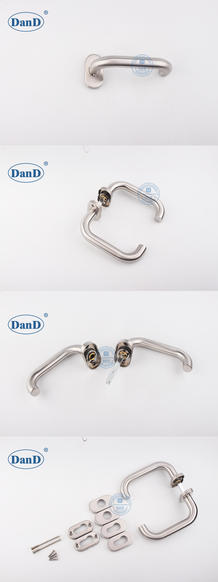 Manija de puertas acero inoxidable 