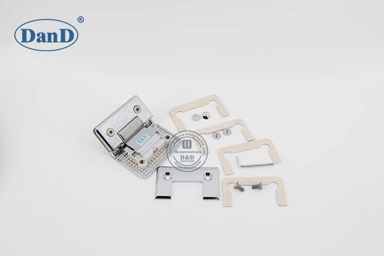 Bisagras de vidrio sin marco