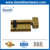 Cilindro de rumbo de la puerta de la puerta de medio cilindro de latón sólido 45 mm para puerta de madera-ddlc009