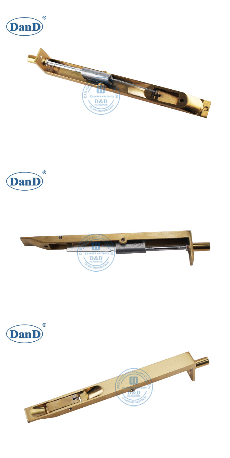 perno de descarga para puertas dobles