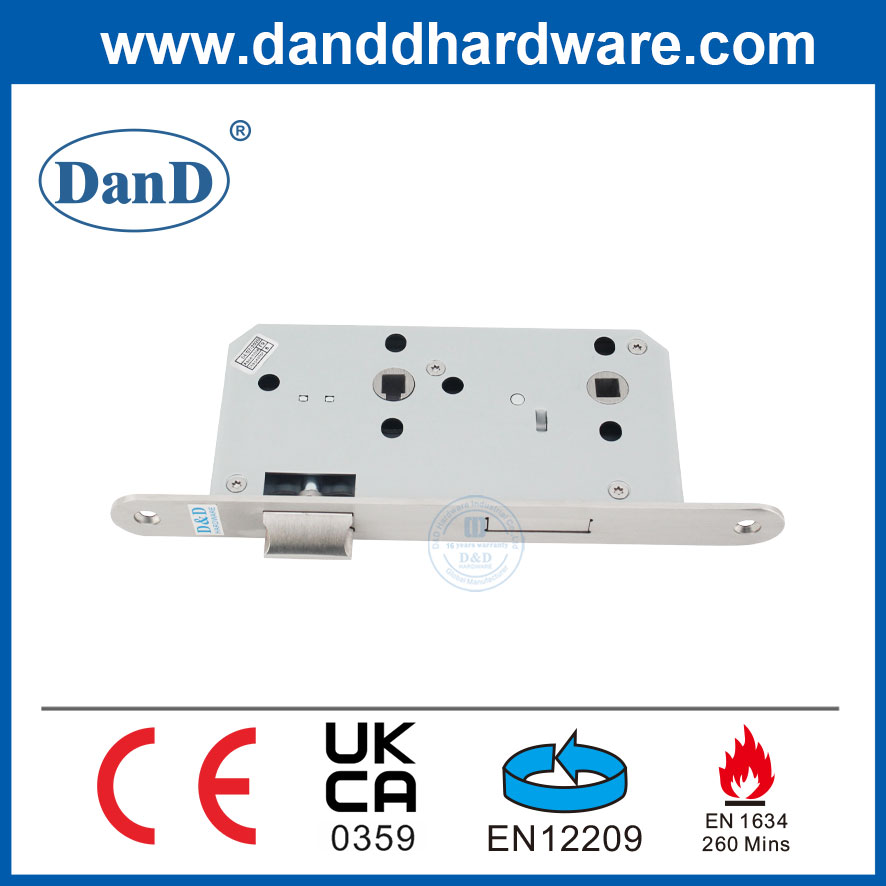 CE Inside acero inoxidable Manija de puertas de la puerta de fuego Puerta de mortaja DDML012R-5578