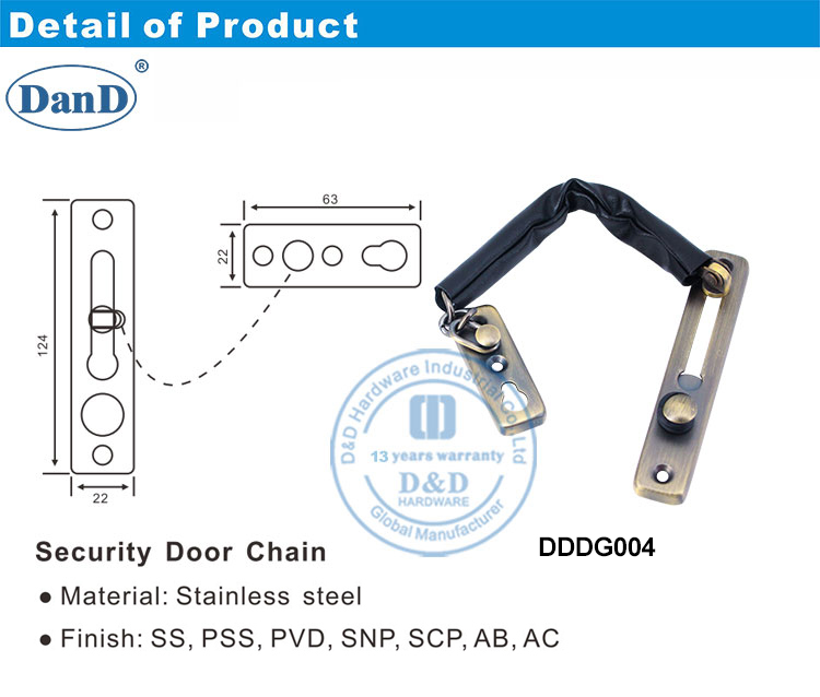 Bloqueo de la cadena interior 