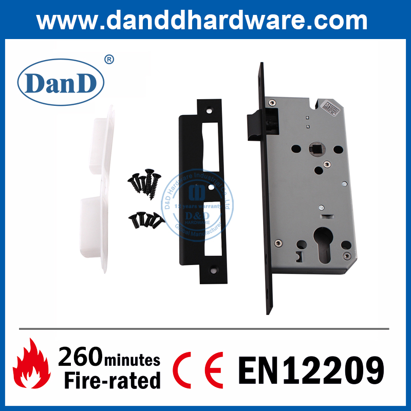 CE UL GRADO 304 Matt Black Commercial Fire Door Hardware Hardware -DDDH002 
