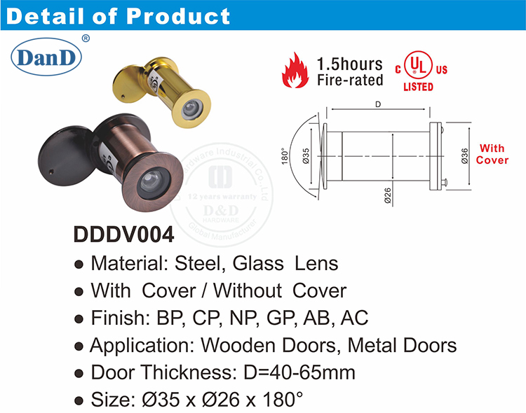 Peep Viewer-D y D Hardware