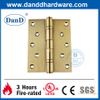 Acero inoxidable 316 Satin Brass Special Square Industrial Door Bisage-DDSS011B-5X4X3