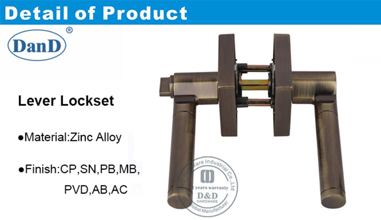 Puerta de entrada Lock-DDLK089-D y D Hardware