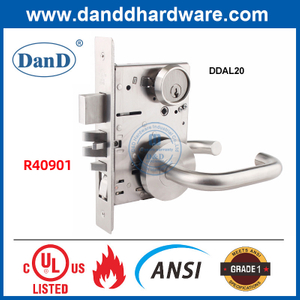 SUS304 ANSI Grado 1 Localización de puerta más segura para la puerta de entrada DDAL20