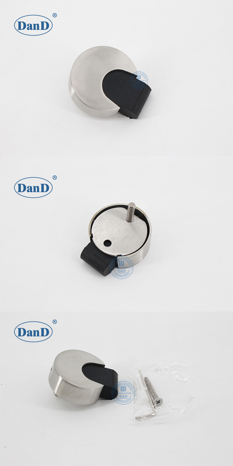 Parada de la puerta de goma