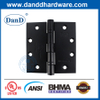 Black ANSI GRADO 2 Fuego Normal SS201 Rodamiento de bolas NRP Bisagras de puerta de entrada-DDS001-ANSI-2-4.5X4.5x3.4